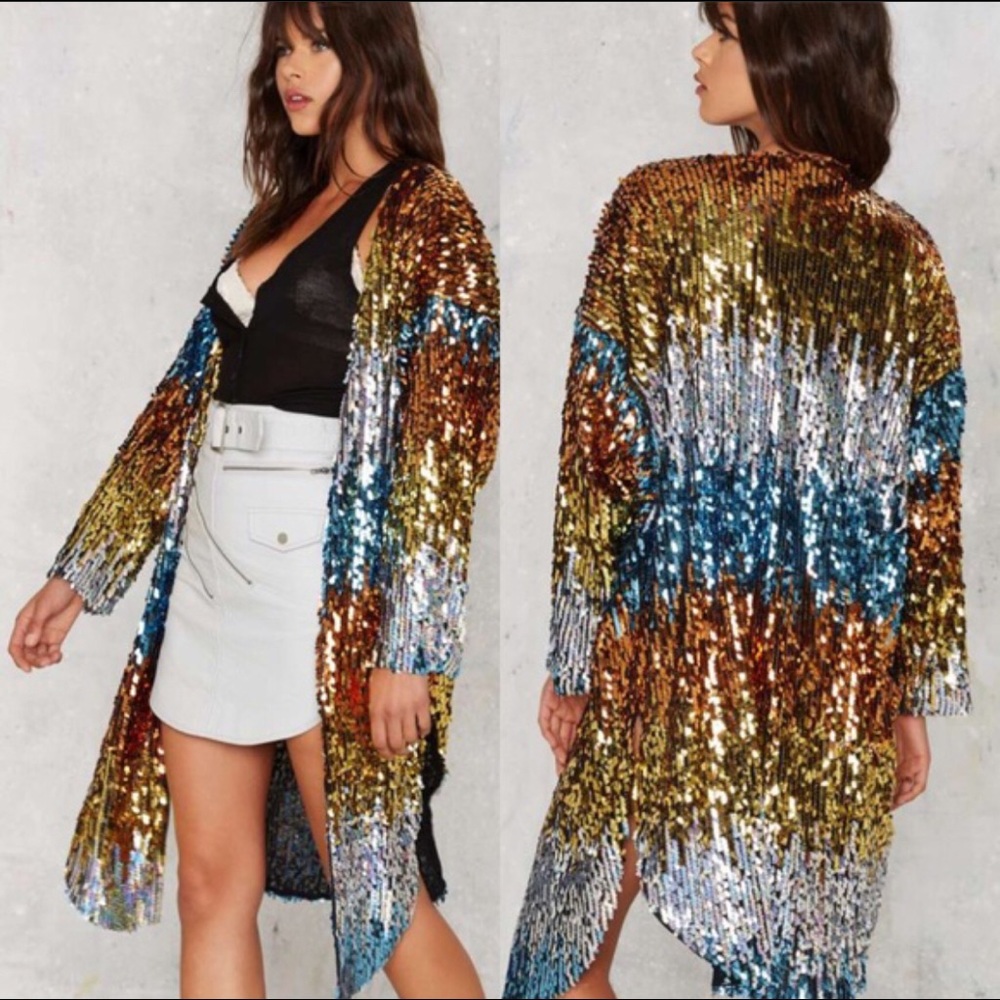 Stunning sequin kimono